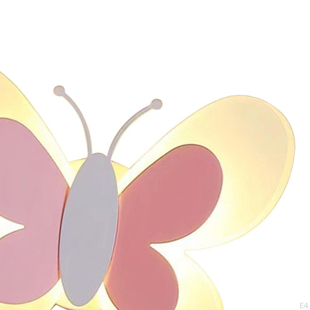 Light Lamp Wall Mount Creative Minimalist Butterfly Modern Night Lights for Bedroom Living Room