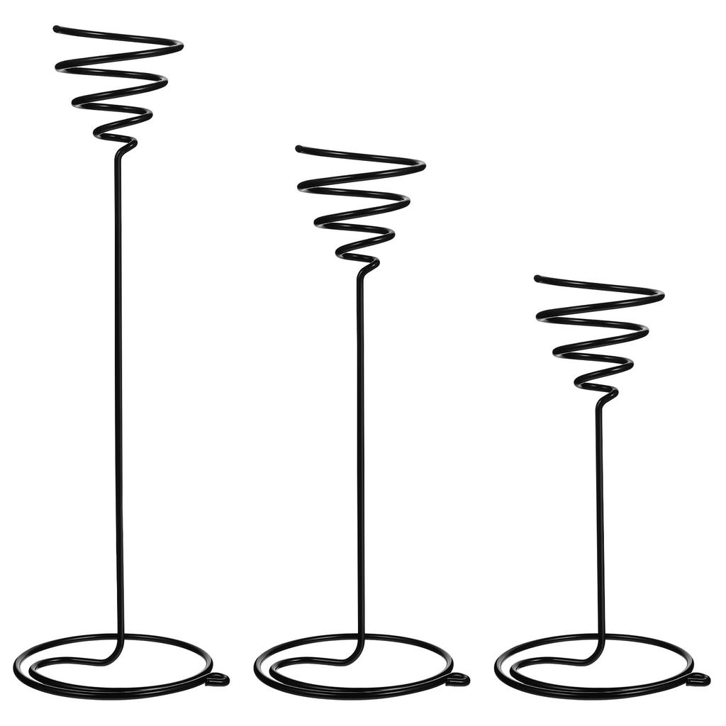 iplusmile Air Plant Air Air Plant Plant Mini Spiral Plant Plant Set of 3 Holder, Plant, Stand, Stand, Houseplant, Pot, Stand, Holder, Metal,