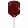 Thermoformed Raw Aramid Fiber Pickleball Paddle Ruby Red 16mm Honeycomb Core Pro Tournament Racket High Spin Control Durable Sport Paddle