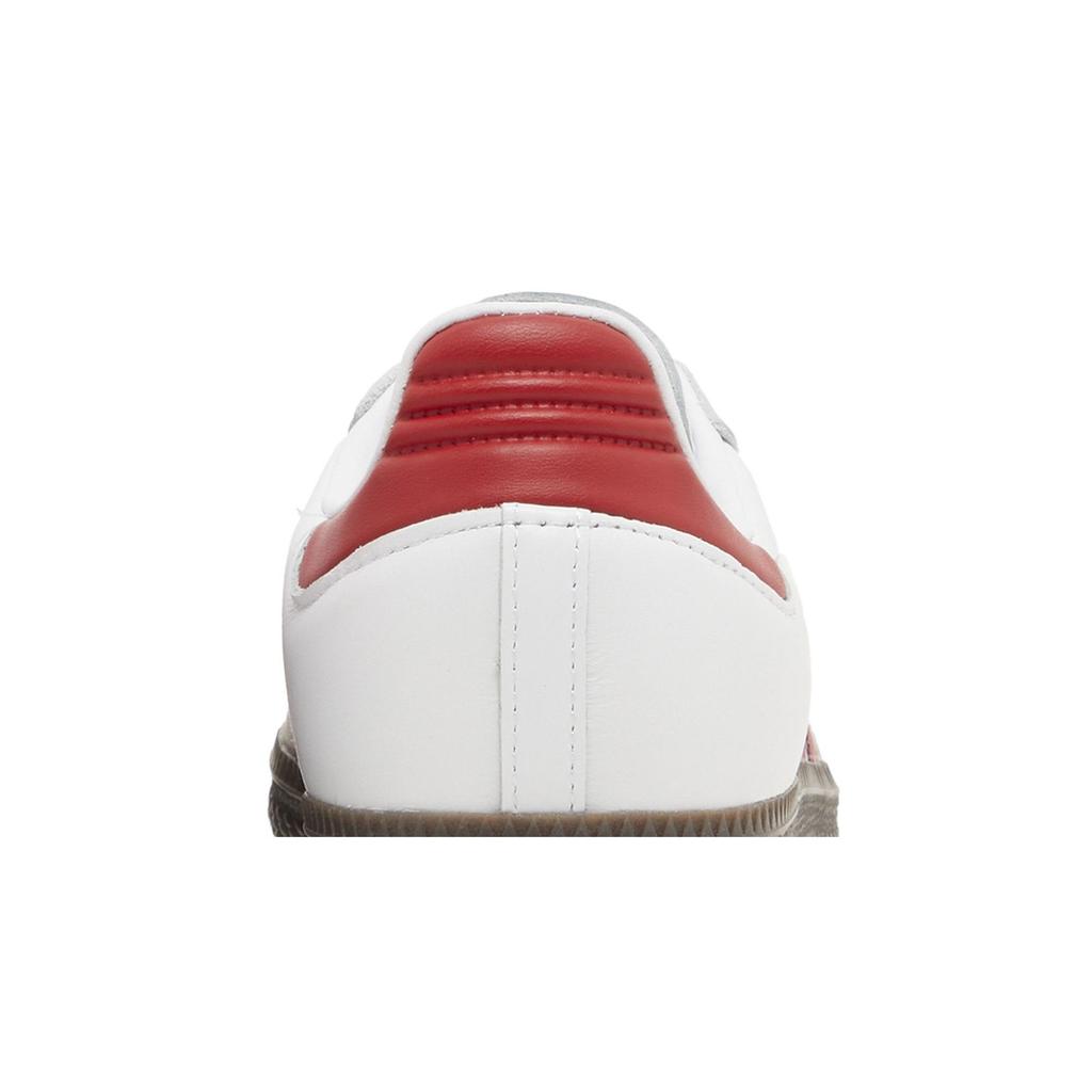 adidas Samba OG 'White Scarlet' (Unisex) Cloud White / Better Scarlet / Supplier Colour German Army Trainers IG1025