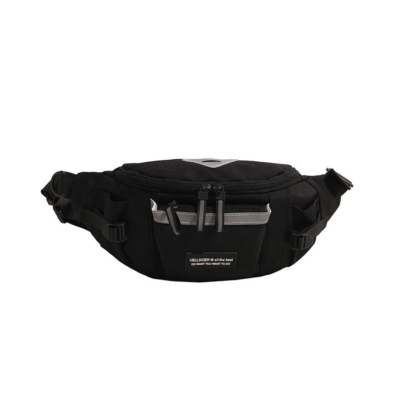 

Японская светоотражающая сумка на грудь в стиле Харадзюку для женщин и мужчин, поясная сумка, студенческие сумки через плечо, кошельки и дамские сумочки