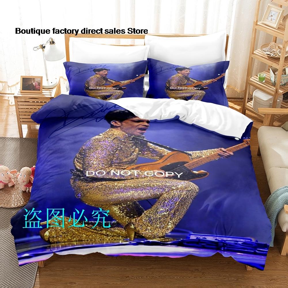 Prince Rogers Nelson Bedding Set Single Twin Full Queen King Size Bed Set Adult Kid Bedroom Duvetcover Sets parure de lit Bed