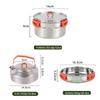 Outdoor 304 Stainless Steel Camping Cookware Set