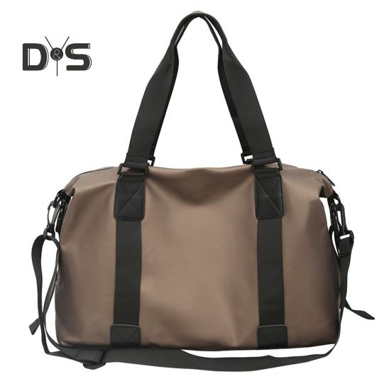 

Портативная дорожная сумка большой вместимости с несколькими отделениями, застежка-молния, водонепроницаемая дорожная сумка, спортивная сумка кофейный
