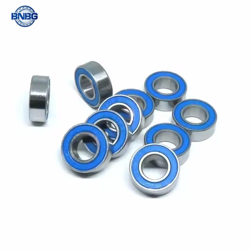 10pcs MR115-2RS Ball Bearing Steel Double-shielded Miniature Ball Bearings 5x11x4mm Wholesale