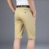 Casual Shorts Männer Sommer Gerade Elastische Business Mode Dünne Kurze Hosen Männlichen