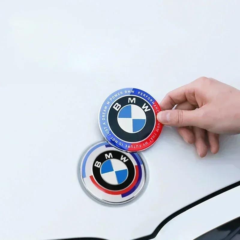 For BMW G30 7Pcs Car Hood Front Rear Trunk Emblem Badge For BMW E36 E46 E53 E90 E60 E93 E87 G01 G20 X3 X5 F30 F20