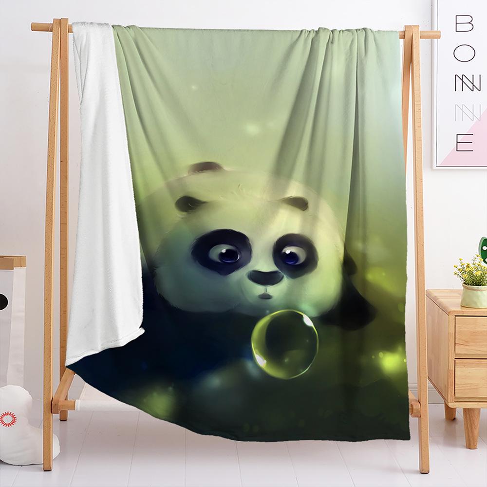 Decken Niedliche Panda Decken Flanell Schlafzimmer Büro Decken Überwurfdecken Für Alle Jahreszeiten