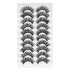 Natrual Long False Eyelashes Handmade Eye Makeup Tools Beauty 3D Faux Mink Lash  Eye Lash Extension