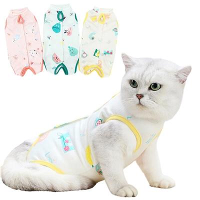 Cat Vest for Small Medium Dogs Kitten Weaning Sterilization Suit Puppy Anti-scratch Body Strap Clothes Pet Care Clothing