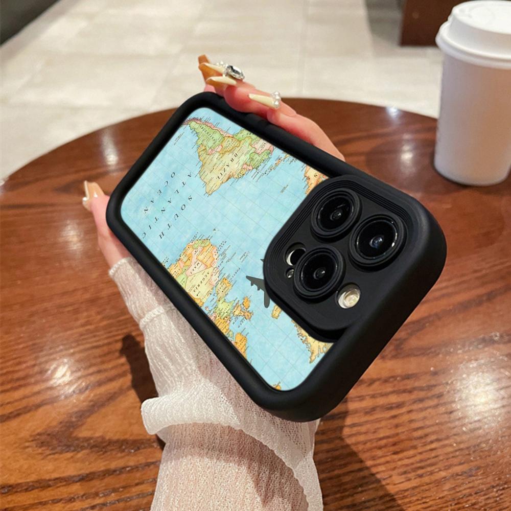 N90 Karten Kunstdesign Weiche Angel Eyes Handyhüllen für iPhone 15 14 12 11 Pro Max 13 mini 7 8 6S Plus XS Max XR SE Stoßfeste Bumper-Hülle