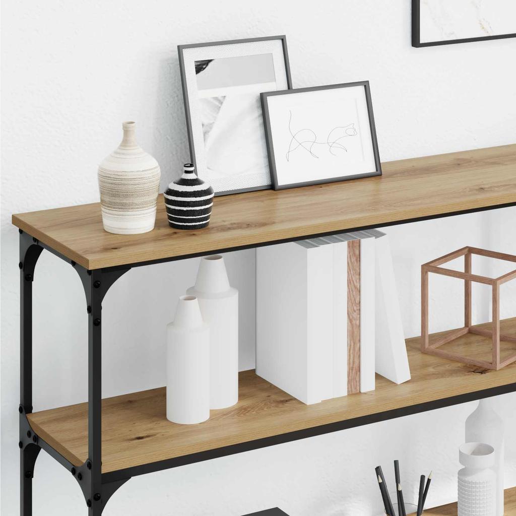 Artisan Oak Console Table 200 x 29 x 75 cm