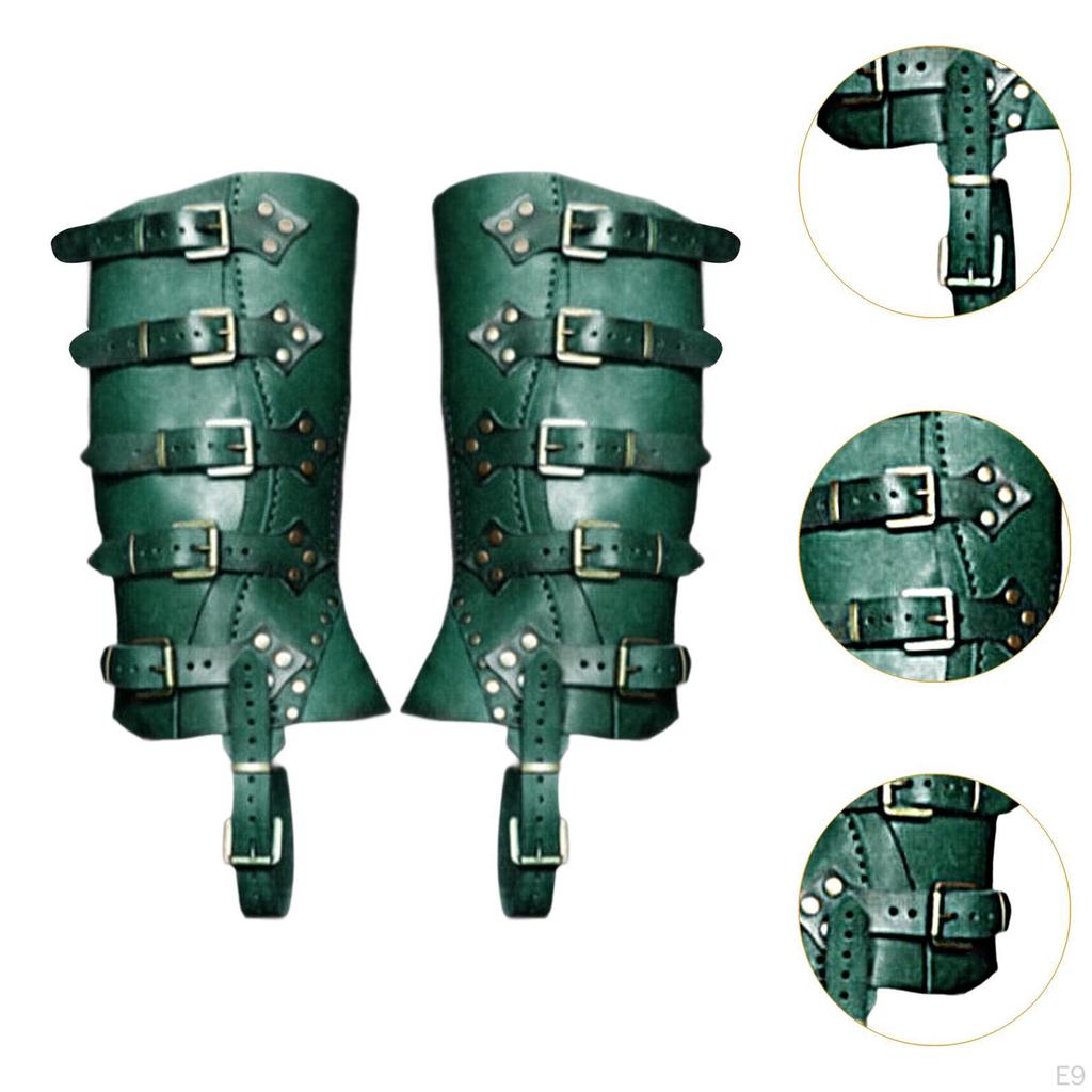 Elegant Steampunk Leg Wraps for Cosplay and Events