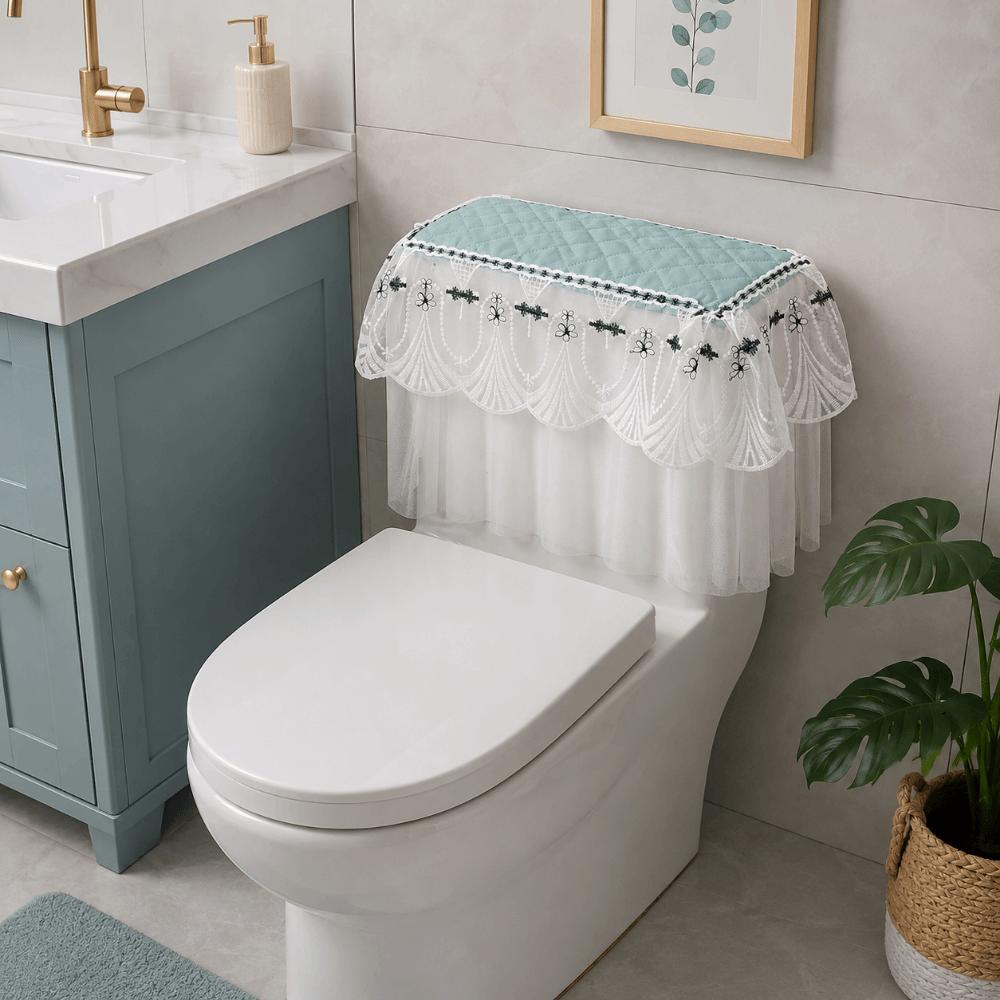 Court Style Toilet Water Tank Cover Vintage Toilet Closestool Cover Toilet Cover Home