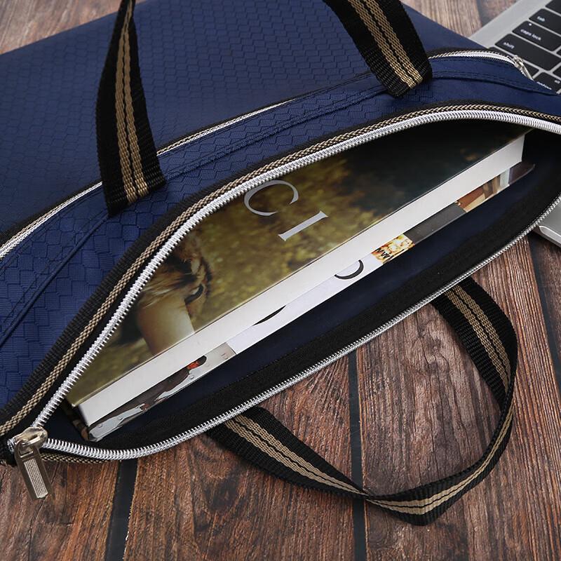 Gureide Dvouvrstvá zipová taška na dokumenty