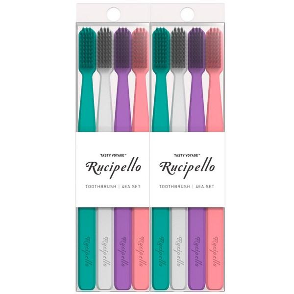 

Оригинальный набор зубных щеток Lucipello, 4 шт., 2 шт. Корейская зубная щетка, здоровье зубов