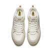New Anta Sponge Cake Warm Wear-Resistant Lightweight High-Top Skateboard Shoes Women's White Gray 922448907-1