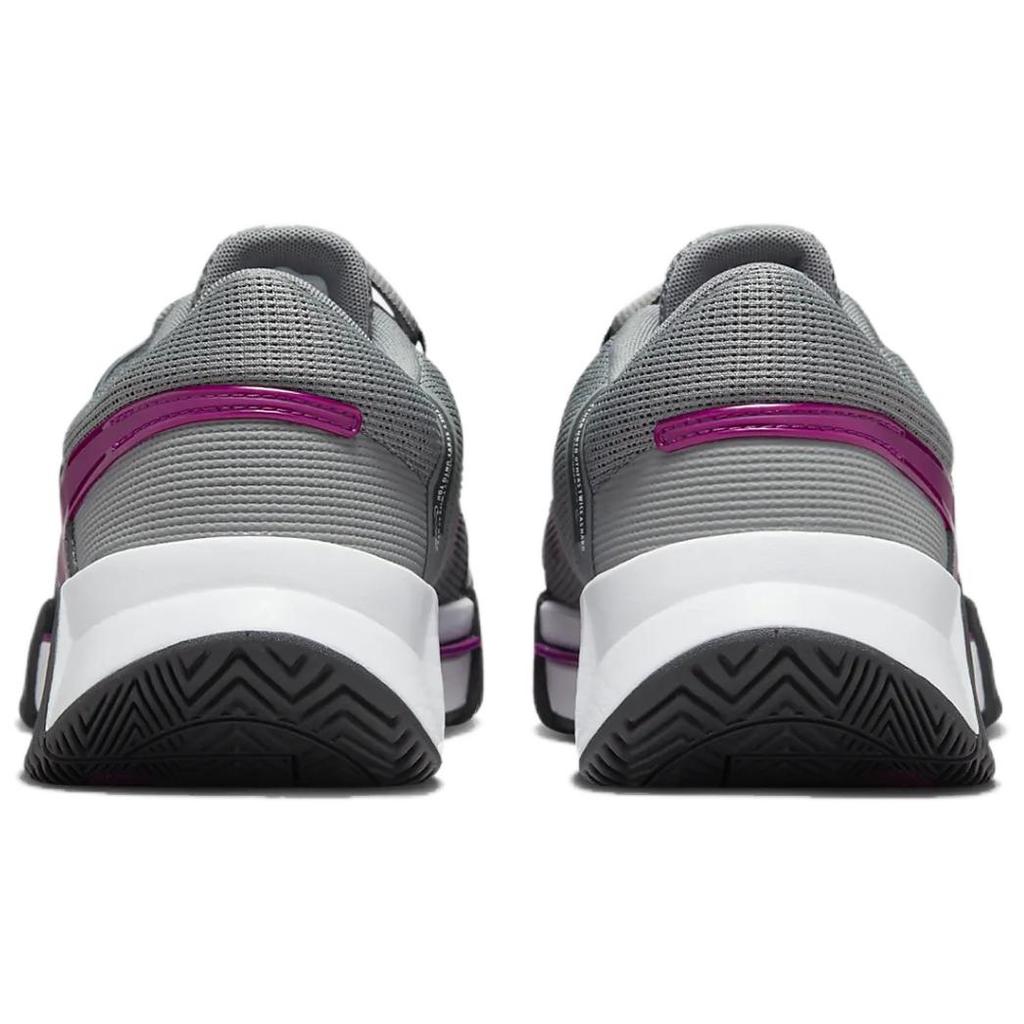 New Nike Air Zoom GP Abrasion Resistant Low Top Tennis Shoes Men's Gray Purple FB3147-006