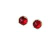 "Berry" ~ Brightening Wine Red Retro Temperament No-Piercing French Earrings for Women