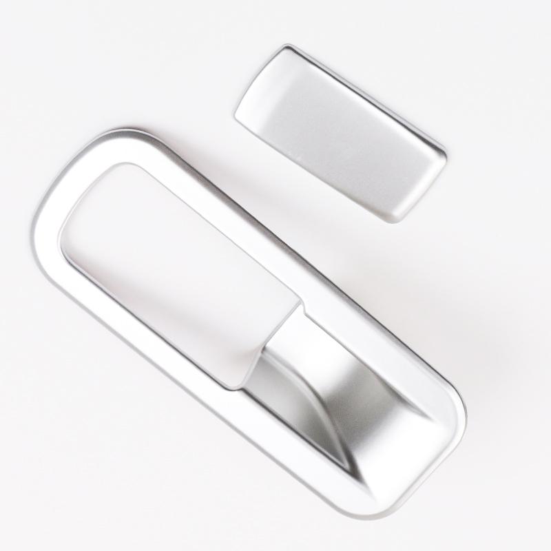 

Авто Copilot перчаточный ящик с ручкой, накладка на рамку, наклейка, наклейка с блестками, украшение интерьера, автомобильные аксессуары, детали для BMW X1 F48 серебряный