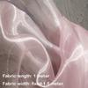 DIY Crystal Organza Fabric  for Wedding Backdrop DIY Curtains Hanfu Dress Design