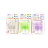 [3416] DENTAL MASTER 2-com Interdental Brush 6p I-shaped (No. 1-3)