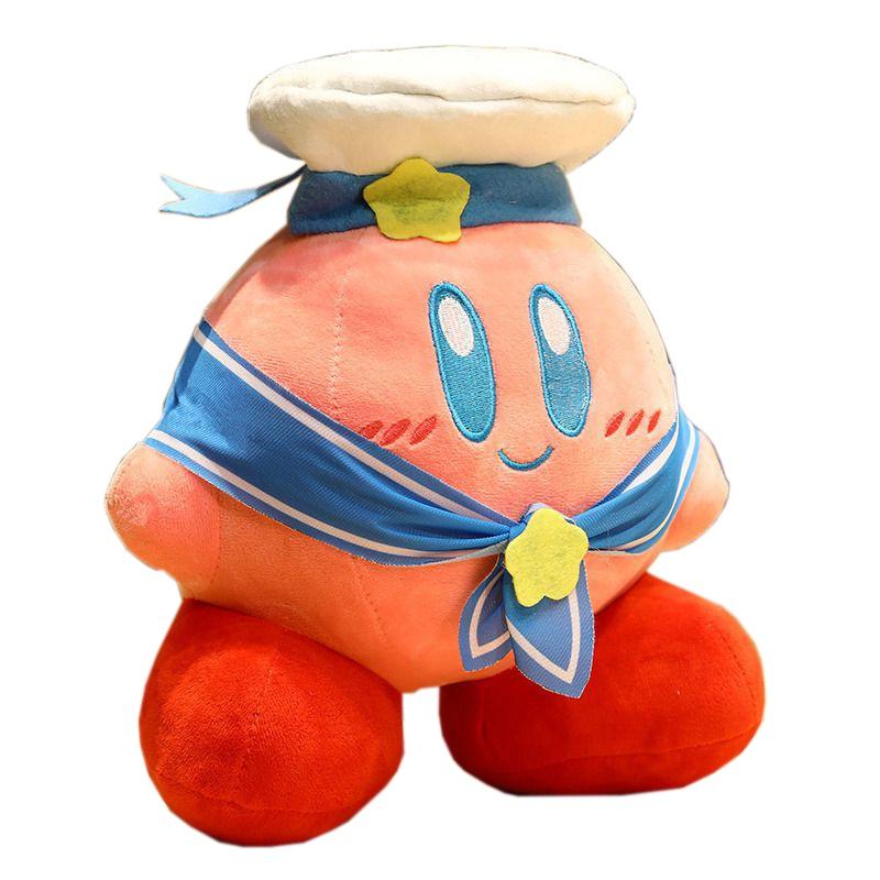 Adorably Soft 32 Cm Kirby Adventure Chef Strawberry Plush Dolls For Kids And Collectors