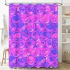 Purple Pink Pop Art Style Bubble Bath Shower Curtain Waterproof Fabric Home Decor Modern Bathroom Decoration 72X84In
