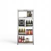 G7030 Metal Garage Storage Rack 5 Shelves 150X30X70 Galvanized