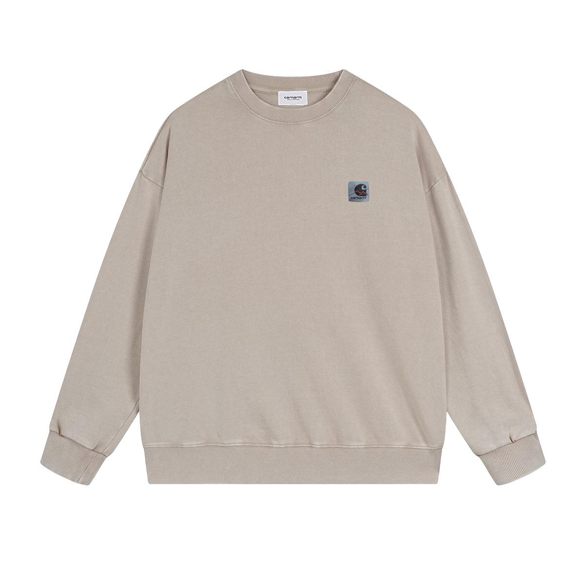 Carhartt 2025 Мужской комплект: Толстовка с капюшоном на молнии и штаны - Ретро, свободный крой M