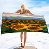 Sunflower Oversized Sand Free Beach Towel Large Quick Dry Beach Towels Bath Beach Pool Gym Travel Bath Towel for Swimming Sports