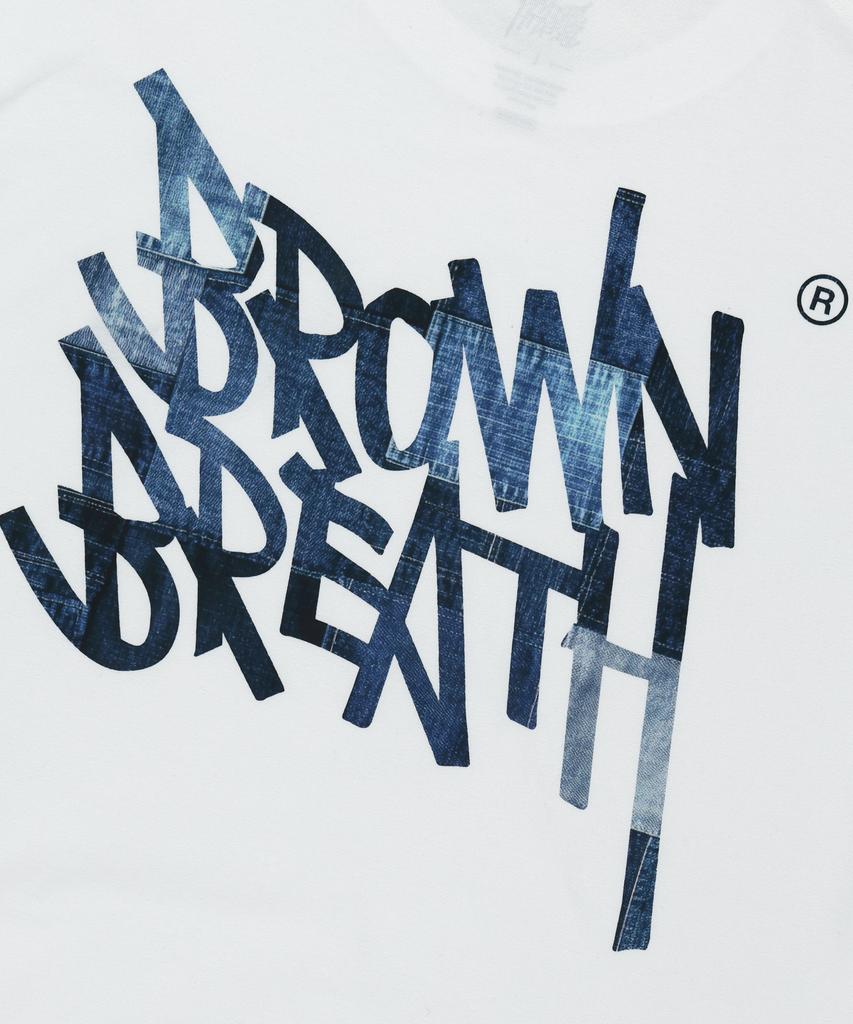BROWNBREATH Patchwork Tag V.2 Tee - White