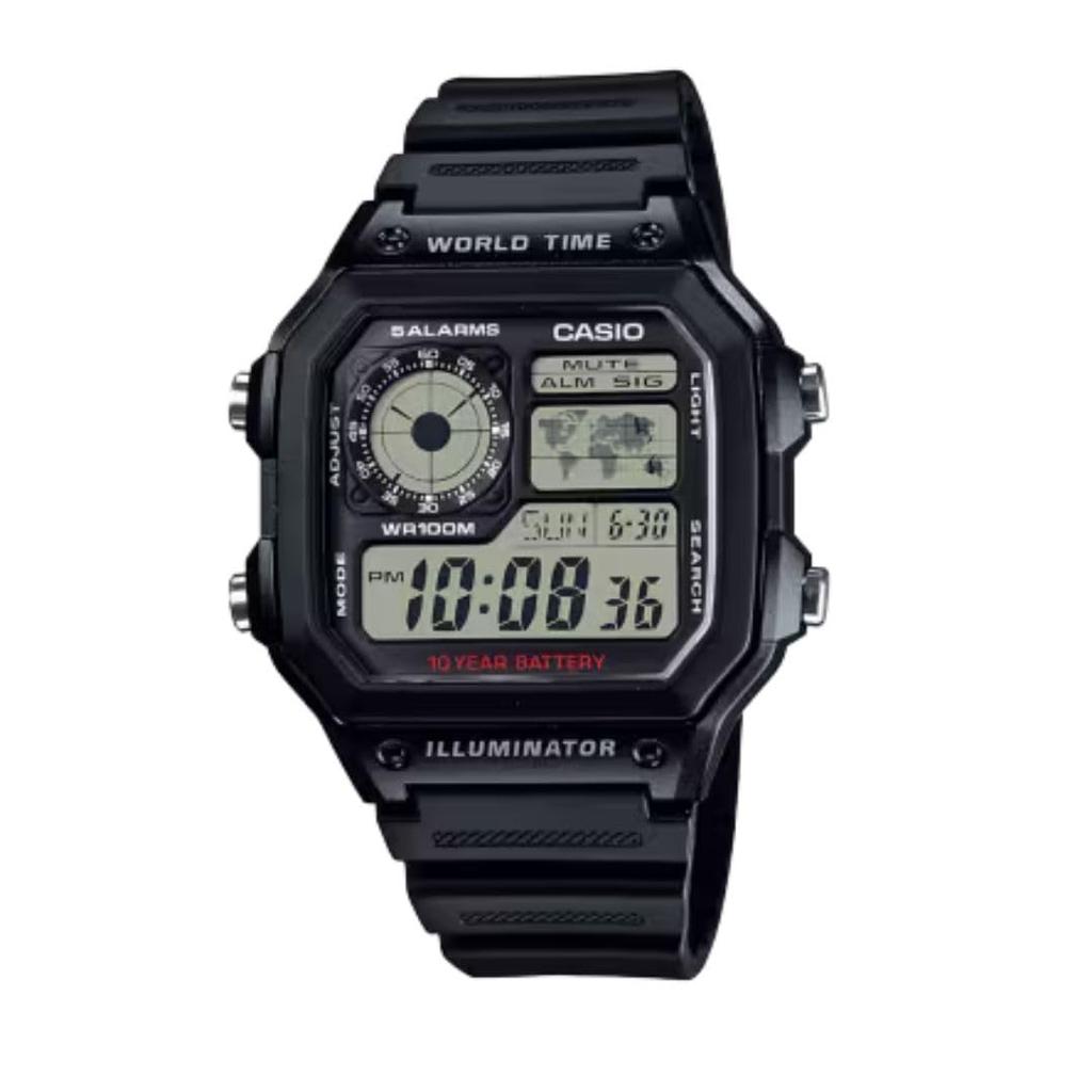 CASIO Digital Watch Overseas Model (Casio) AE-1200WH-1A Men's