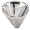 Stainless Steel Basket Type Coffee Filter Drip Type Tea Free Paper Coffee Filter