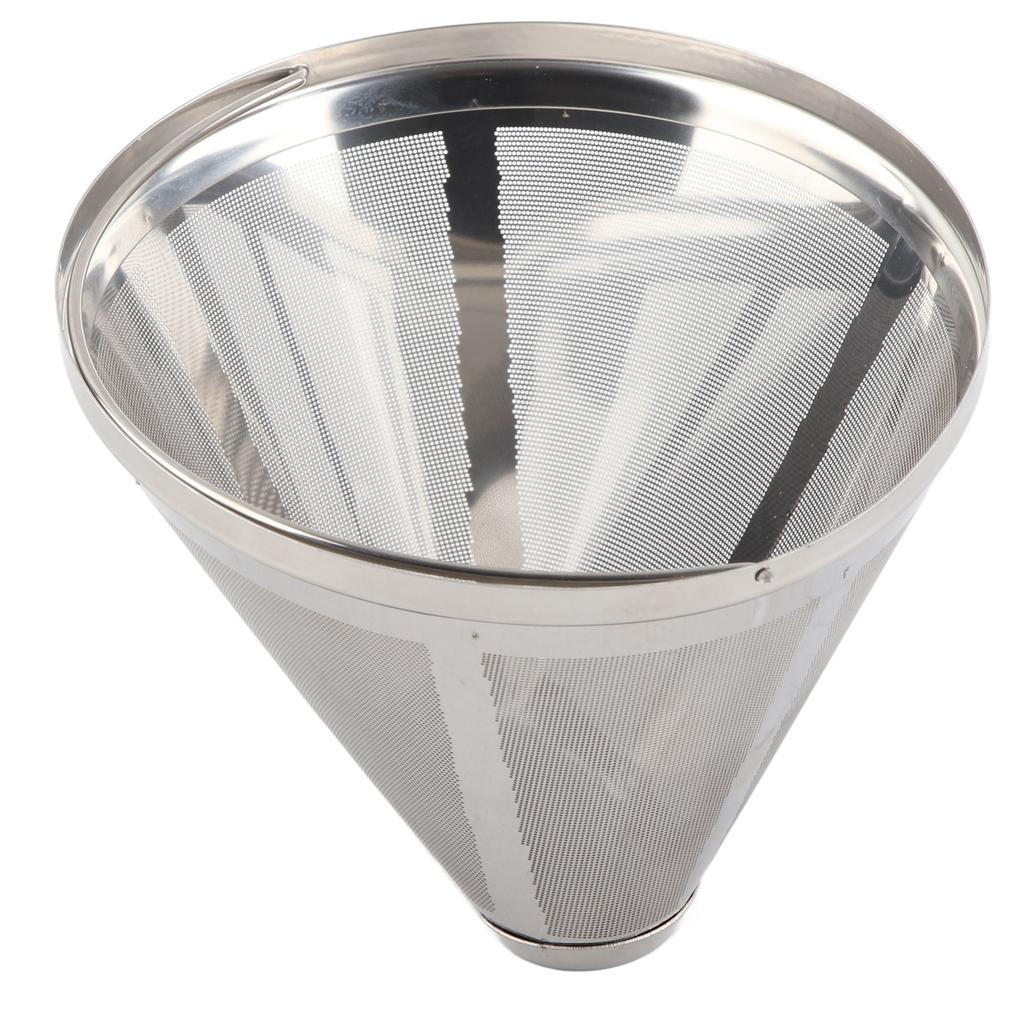 Stainless Steel Basket Type Coffee Filter Drip Type Tea Free Paper Coffee Filter