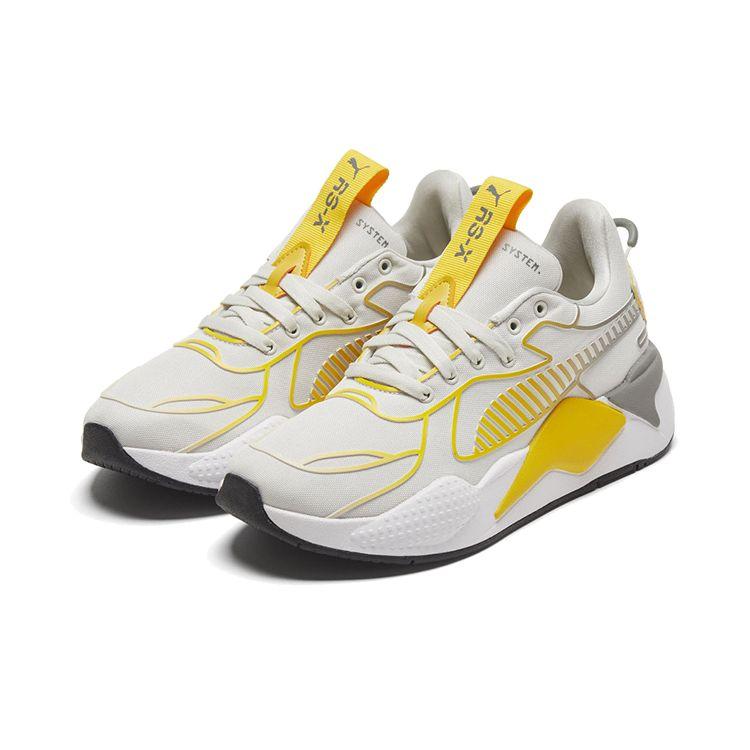 Puma Rs-X Tpu Tejido Degradado Malla Cuero Sintético Deportes Absorción de Impactos Resistente al Desgaste Zapatillas Casuales de Estilo de Vida de Caña Baja para Mujer 374114-02