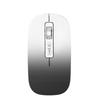 OLOEY M133 Tri-Mode Wireless Bluetooth Transparent Gradient Silent Mouse