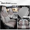 BYD Song Plus EV All-Season Linen Seat Covers - Full Coverage Cotton Blend Cushions