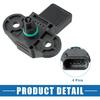 Manifold Absolute Pressure Sensor No.03C906051 Durable MAP Intake Manifold Absolute Pressure Sensor for Volkswagen Beetle 2.5L 5 Cylinder A/T Base