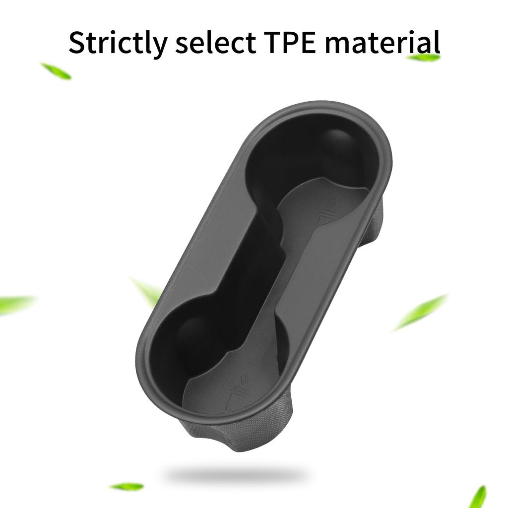 Für Mazda CX-80 CX80 2025 Getränkehalter Auto Innenzubehör Dritte Reihe Rutschfeste Einlage Getränkebecherhalter Tablett 2 Stück