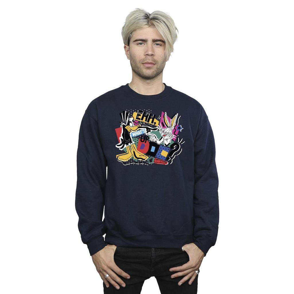 Looney Tunes Mens What´s Up Doc Pop Art Sweatshirt