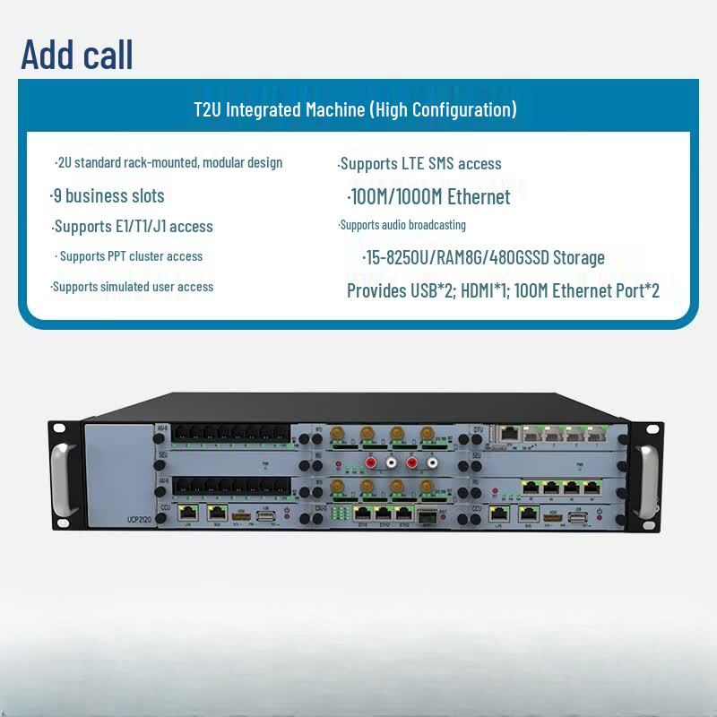 TTF T2U IPPBX Voice Exchange System (CN version)