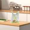Garbage Bag Shelf Stable Anti-Slip Stainless Steel Foldable Kitchen Countertop Space-saving Organizer