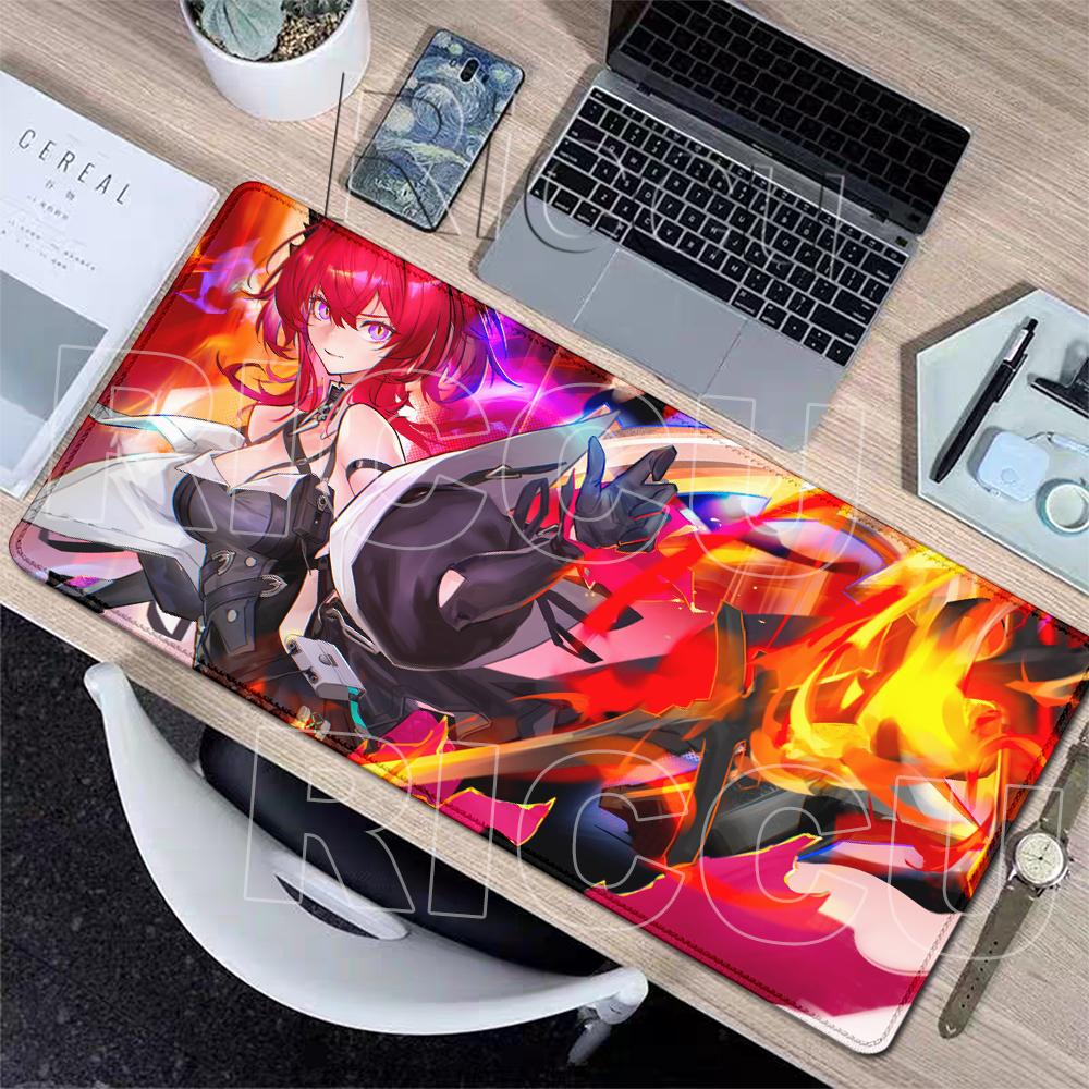 HD-Druck Arknights Endfield Mauspads Anime-Mädchen Mauspads Groß Gamer XXL Laptop-Teppich Gaming-PC-Zubehör Verlängerte Schreibtischmatte
