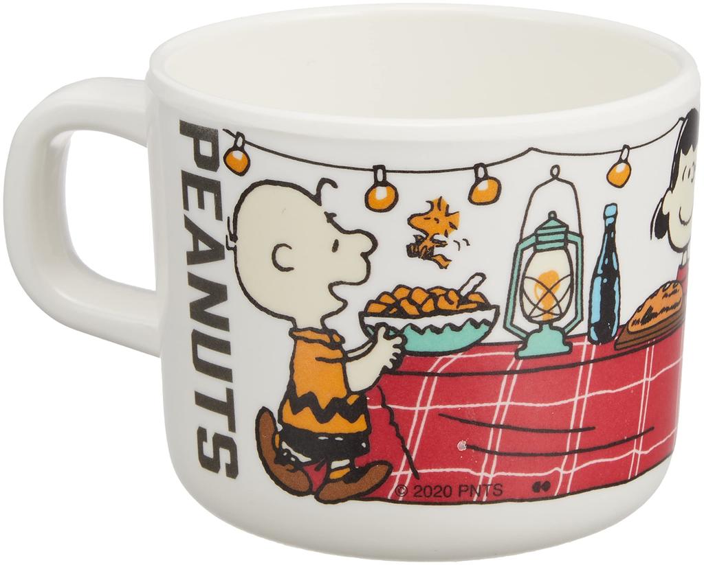Onishi Ken Seihan PEANUTS Melamine Series Camping Bus Gift Cooking X 9 X Set, Red, 34.9 23.7cm (PE-2821)