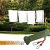 8MM Wire Rope Clothesline Thicken Wire Core Nylon Cord Portable Clothes Drying Rope Household