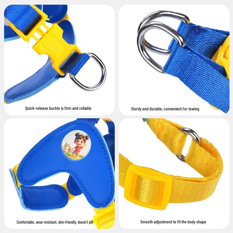 Adjustable Pet Harness & Leash: Vest-Style for Cats & Large Dogs, Anti-Lost Design