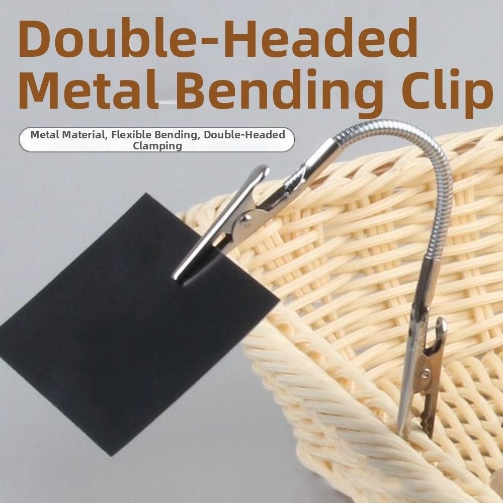 10Pcs Multifunctional Universal Crocodile Clip Adjustable Broken Incense Clip Outdoor Camping