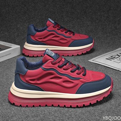 Men's Lightweight Running Shoes Spring Autumn Low Cut Casual Comfortable Sports Shoes Fashionable Versatile Men's Sneakers