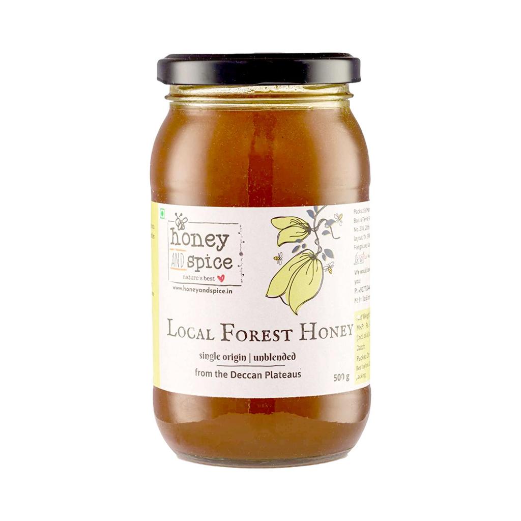 Honey and Spice Local Forest Honey Single Origin Unblended from Deccan Plateaus